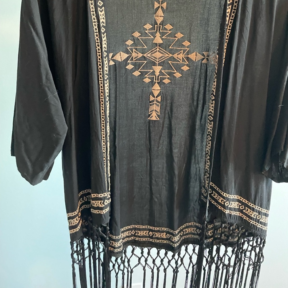 Fringe Kimono